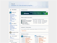 Tablet Screenshot of kxp.pl
